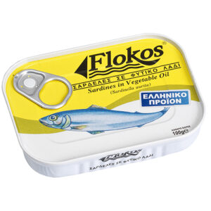 FLOKOS Sardinen in Pflanzenöl 105g