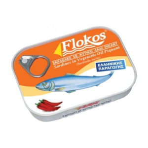 FLOKOS Sardinen pikant 105g