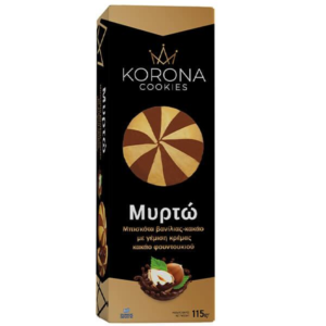 KORONA Myrto Kekse mit Vanille und Kakao 115g