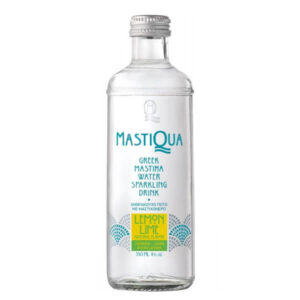 MASTIQUA Kohlensäurehaltiges Wasser mit Mastiha und Zitronenaroma 330ml