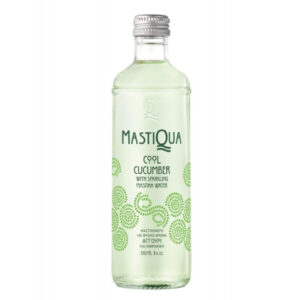 MASTIQUA Kohlensäurehaltiges Wasser mit Mastiha und Gurkenaroma 330ml