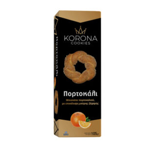 KORONA Kekse mit Orange und braunem Zucker 105g