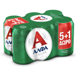 ALFA Bier 330ml Dose (5+1)