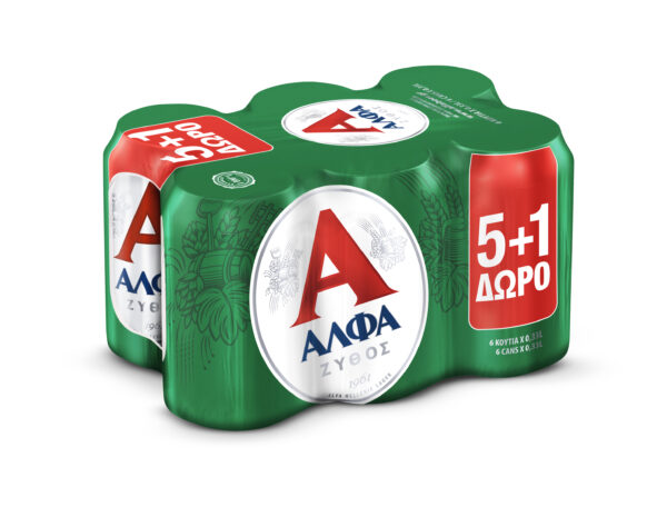 ALFA Bier 330ml Dose (5+1)