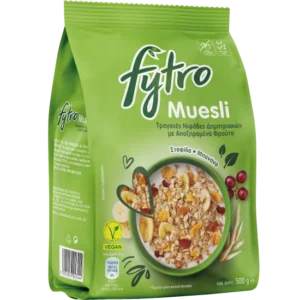 FYTRO Müesli mit Bananen und Rosinen 500g