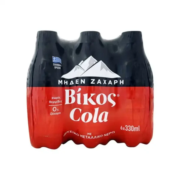VIKOS Cola Zero 6x330ml
