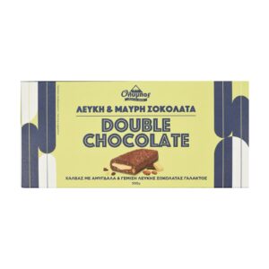 OLYMPOS Halva mit weißer und dunkler Schokolade 300g