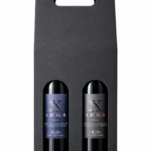 Griechisches Wein-Geschenkset 2 Flaschen. OENOGENESIS „DEKA“